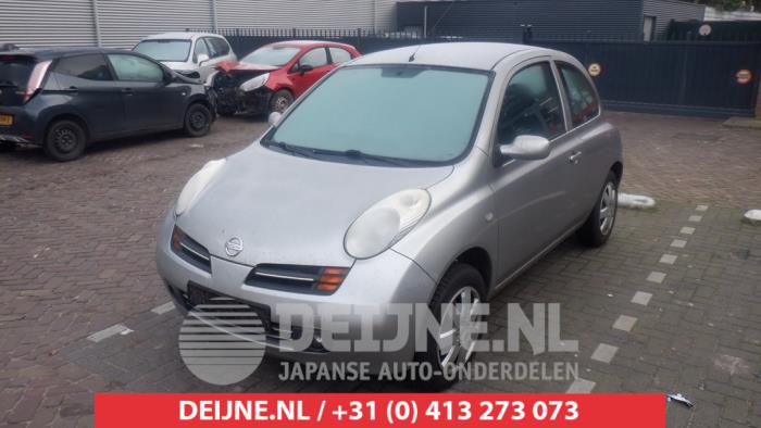 Używane Grill Nissan Micra (K12) 1.2 16V Cena € 15,00 Procedura marży oferowane przez V.Deijne Jap.Auto-onderdelen BV