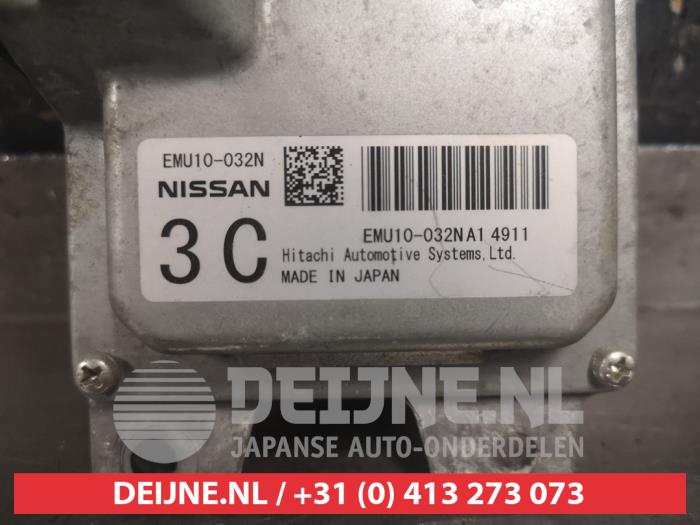 Start/Stop computer from a Nissan Note (E12) 1.5 dCi 90 2014