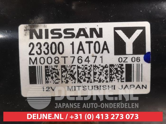 Démarreur d'un Nissan Murano (Z51) 2.5 dCi 16V 4x4 2011