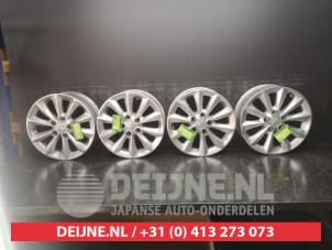 Used Set of wheels Ssang Yong Korando 2.0 e-XDi 16V 4x4 Price on request offered by V.Deijne Jap.Auto-onderdelen BV