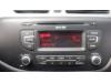 Radio from a Kia Cee'd Sportswagon (JDC5), 2012 / 2018 1.4 CRDi 16V, Combi/o, Diesel, 1.396cc, 66kW (90pk), FWD, D4FC, 2012-09 / 2018-07, JDC5D1; JDC5D2; JDC5DA 2012