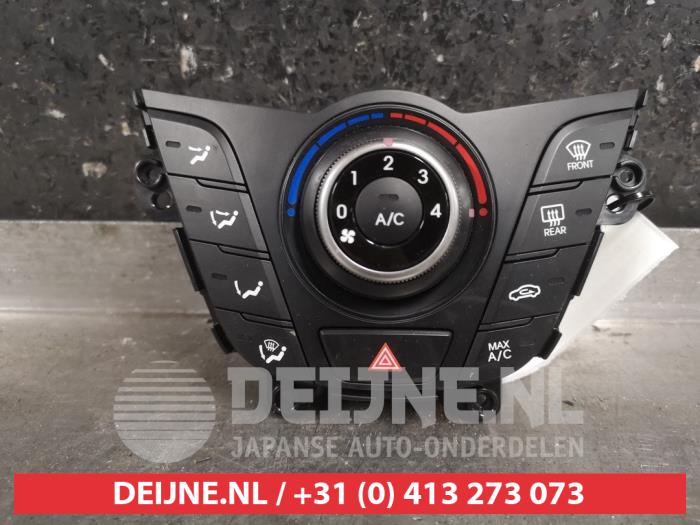 Panneau de commandes chauffage d'un Hyundai Veloster 1.6 GDI 16V 2011