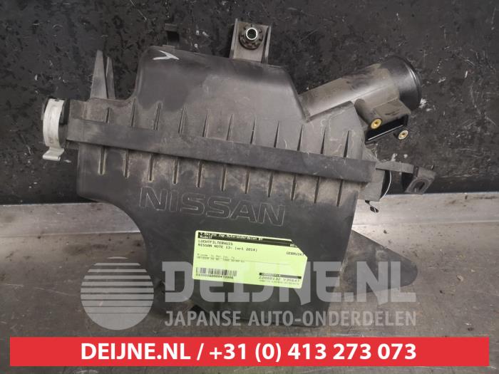 Gebrauchte Luftfiltergehäuse Nissan Note (E12) 1.2 DIG-S 98 Preis € 50,00 Margenregelung angeboten von V.Deijne Jap.Auto-onderdelen BV