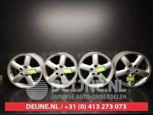 Used Set of wheels Hyundai Santa Fe II (CM) 2.7 V6 24V 4x4 Price € 150,00 Margin scheme offered by V.Deijne Jap.Auto-onderdelen BV