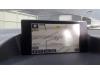 Navigation display from a Lexus CT 200h 1.8 16V 2015
