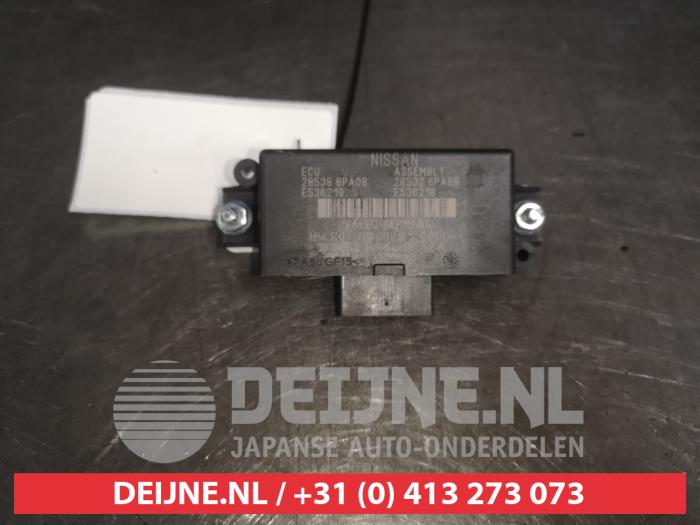 Begagnade PDC-modul Nissan Juke (F16) 1.0 DIG-T 117 12V Pris € 50,00 Marginaltabell erbjuds av V.Deijne Jap.Auto-onderdelen BV