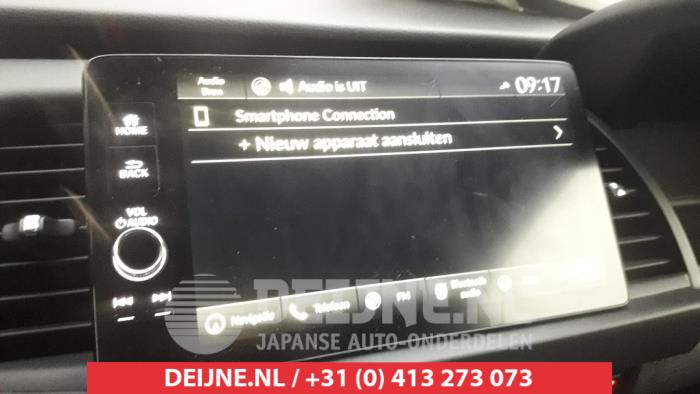 Affichage navigation d'un Honda Jazz (GR) 1.5 eHEV 16V 2020