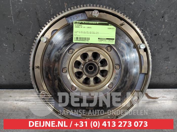 Begagnade Svänghjul Subaru XV (GP) 2.0 D AWD 16V Pris € 150,00 Marginaltabell erbjuds av V.Deijne Jap.Auto-onderdelen BV