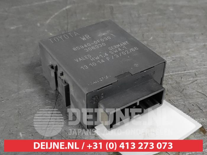 Używane Modul wycieraczek Toyota Verso 1.6 D-4D 16V Cena na żądanie oferowane przez V.Deijne Jap.Auto-onderdelen BV
