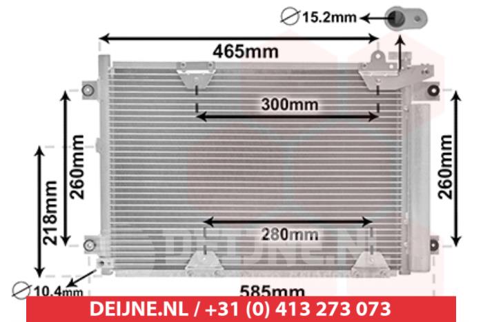 Neuf Condenseur de climatisation Suzuki Grand Vitara Prix € 68,89 Prix TTC proposé par V.Deijne Jap.Auto-onderdelen BV