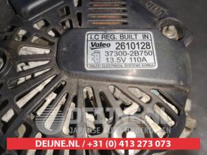 Dynamo från en Hyundai iX20 (JC) 1.4i 16V 2010