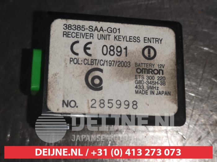 Używane Keyless Entry-Antena Honda Jazz (GD/GE2/GE3) 1.2 i-DSi Cena € 35,00 Procedura marży oferowane przez V.Deijne Jap.Auto-onderdelen BV