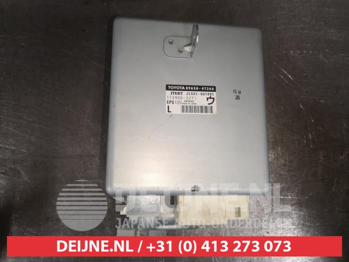 Usagé Ordinateur direction assistée Toyota Prius (ZVW3) 1.8 16V Prix € 65,00 Règlement à la marge proposé par V.Deijne Jap.Auto-onderdelen BV