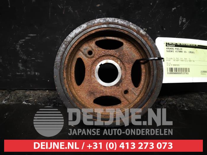 Gebrauchte Kurbelwelle Riemenscheibe Suzuki Vitara (LY/MY) 1.4 S Turbo 16V Preis € 35,00 Margenregelung angeboten von V.Deijne Jap.Auto-onderdelen BV