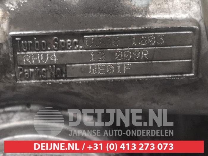 Usagé Turbo Mazda BT-50 2.5 Di 16V 4x4 Prix € 75,00 Règlement à la marge proposé par V.Deijne Jap.Auto-onderdelen BV