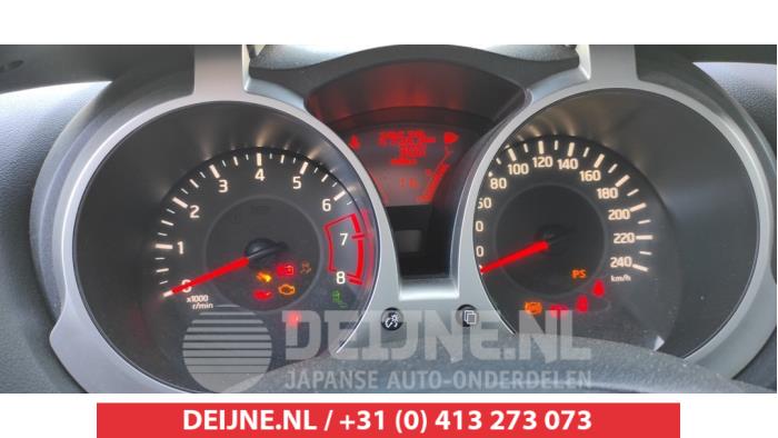Odometer KM from a Nissan Juke (F15) 1.2 DIG-T 16V 2018