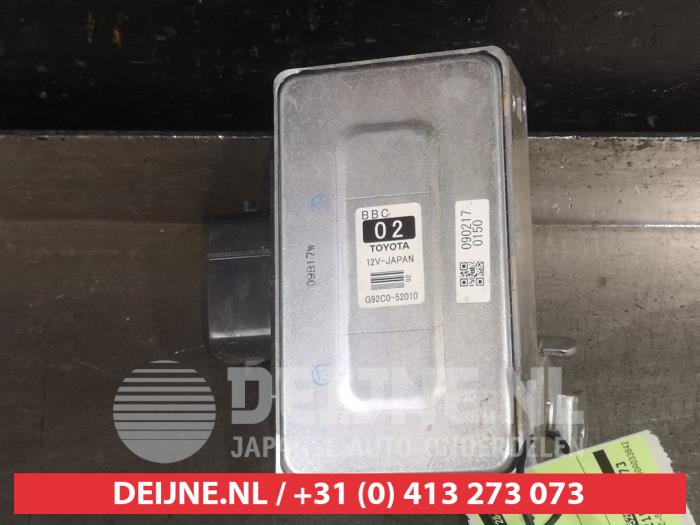 Usagé Ordinateur divers Toyota Yaris II (P9) 1.33 16V Dual VVT-I Prix € 50,00 Règlement à la marge proposé par V.Deijne Jap.Auto-onderdelen BV