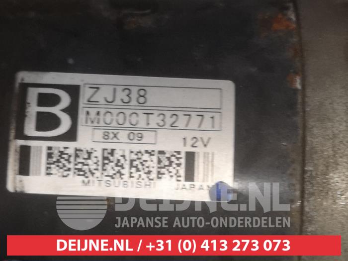Starter from a Mazda 2 (DE) 1.3 16V S-VT 2008