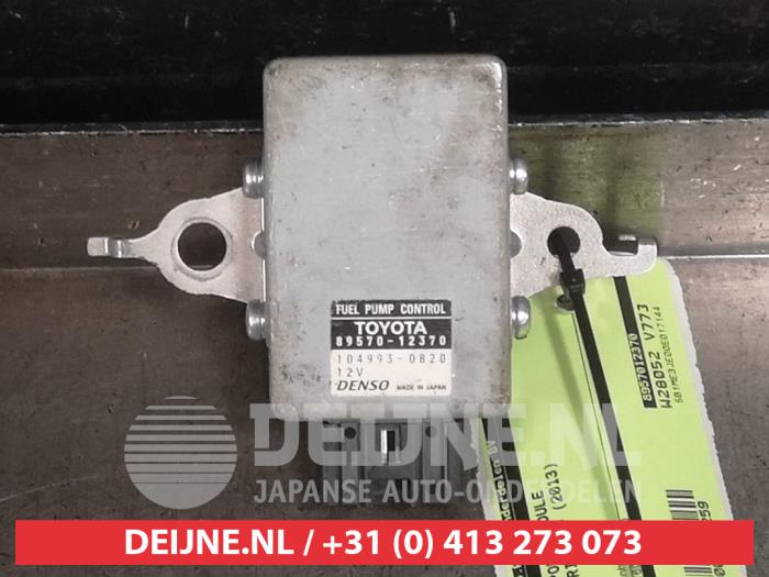 Usagé Module pompe carburant Toyota Auris (E18) 1.6 Dual VVT-i 16V Prix € 50,00 Règlement à la marge proposé par V.Deijne Jap.Auto-onderdelen BV