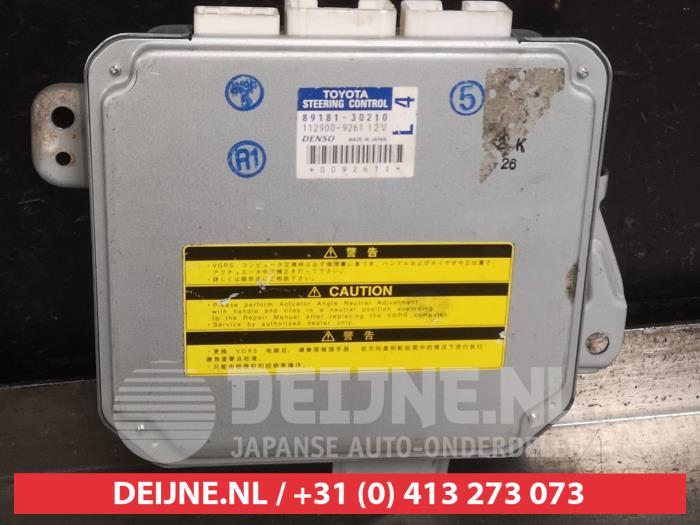 Used Power steering computer Lexus GS (..S19) 450h 3.5 V6 24V Price on request offered by V.Deijne Jap.Auto-onderdelen BV
