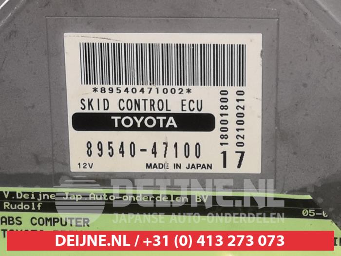ABS Steuergerät van een Toyota Prius (NHW20) 1.5 16V 2005