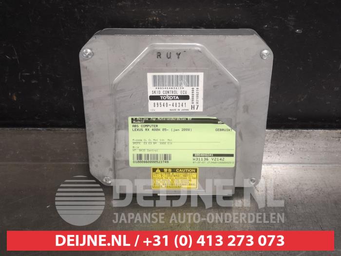 Usagé Ordinateur ABS Lexus RX (U3) 400h V6 24V VVT-i 4x4 Prix € 75,00 Règlement à la marge proposé par V.Deijne Jap.Auto-onderdelen BV