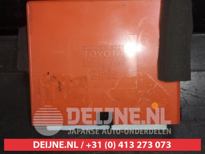 Used Body control computer Toyota MR2 (ZZW30) 1.8 16V VT-i Price € 60,00 Margin scheme offered by V.Deijne Jap.Auto-onderdelen BV