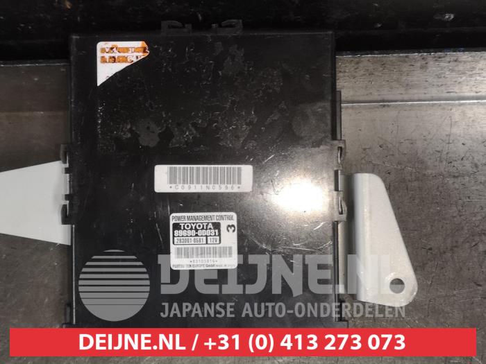 Used Body control computer Toyota Yaris III (P13) 1.33 16V Dual VVT-I Price € 50,00 Margin scheme offered by V.Deijne Jap.Auto-onderdelen BV