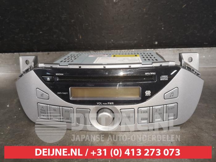Radio from a Nissan Pixo (D31S) 1.0 12V 2011