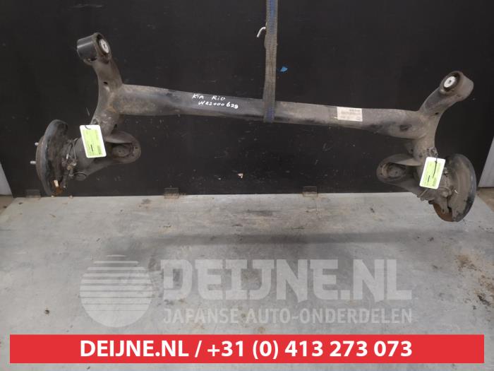 Gebrauchte Hinterachse Vorderradantrieb Kia Rio III (UB) 1.4 CRDi 16V Preis € 125,00 Margenregelung angeboten von V.Deijne Jap.Auto-onderdelen BV