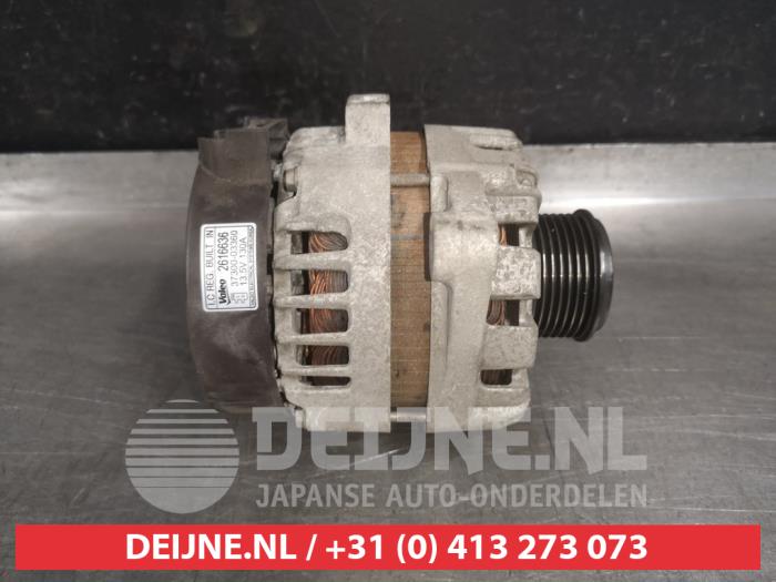 Dynamo van een Hyundai i20 (GBB) 1.2i 16V 2015