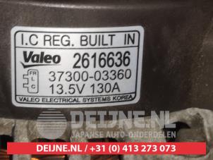 Dynamo van een Hyundai i20 (GBB) 1.2i 16V 2015