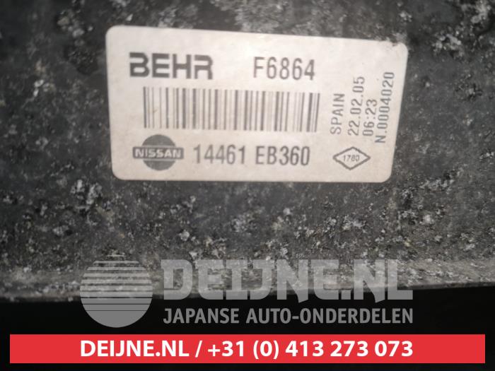 Intercooler d'un Nissan Pathfinder (R51) 2.5 dCi 16V 4x4 2005