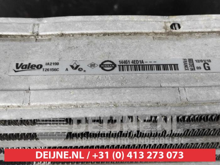 Intercooler d'un Nissan Qashqai (J11) 1.2 DIG-T 16V 2018
