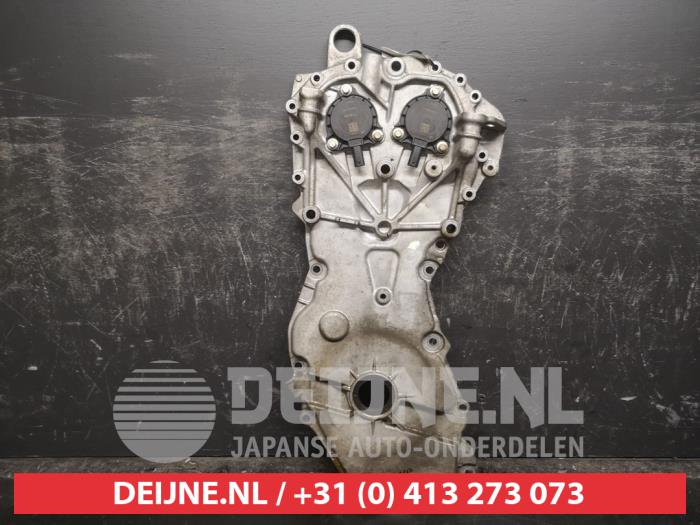 Usagé Couvercle de distribution Nissan Qashqai (J11) 1.3 DIG-T 140 16V Prix € 75,00 Règlement à la marge proposé par V.Deijne Jap.Auto-onderdelen BV