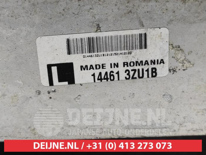 Intercooler d'un Nissan Pulsar (C13) 1.2 DIG-T 16V 2015