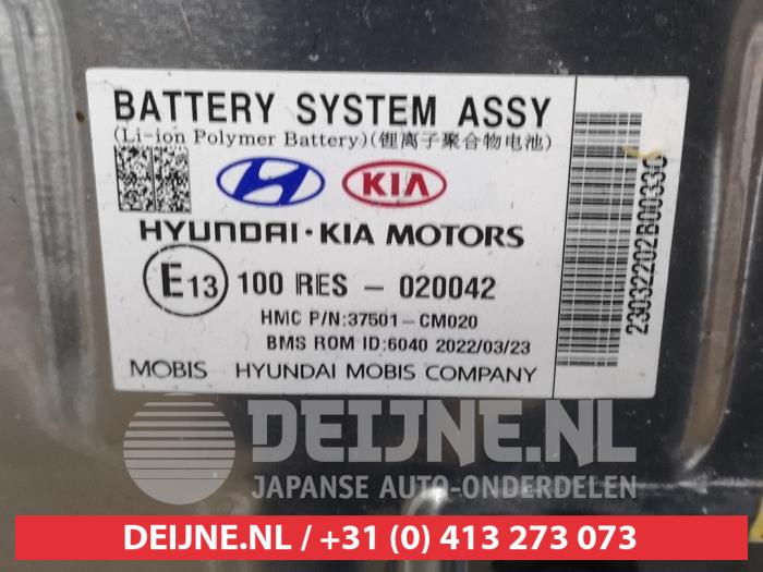 Batería (híbrido) de un Hyundai Kona (OS) 1.6 GDi HEV 16V 2022