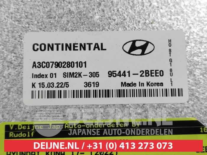 Automatic gearbox computer from a Hyundai Kona (OS) 1.6 GDi HEV 16V 2022