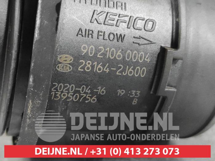 Airflow meter from a Hyundai i20 (BC3) 1.0 T-GDI 100 12V 2021