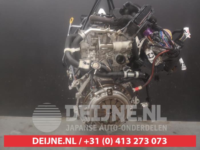 Engine from a Toyota Yaris III (P13) 1.5 16V Dual VVT-iE 2018