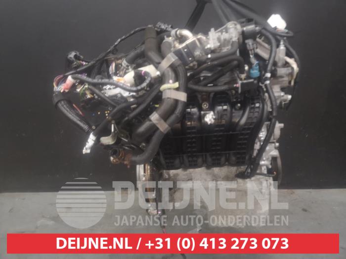 Engine from a Toyota Yaris III (P13) 1.5 16V Dual VVT-iE 2018