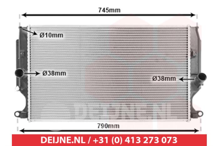 Radiator Toyota Verso - 53002402