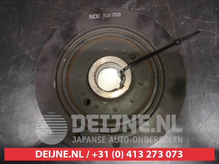 D2P Crankshaft Pulley Vibration Damper For Toyota Auris, Avensis, RAV4, Verso 1.6D 2.0D – 10 Year Warranty