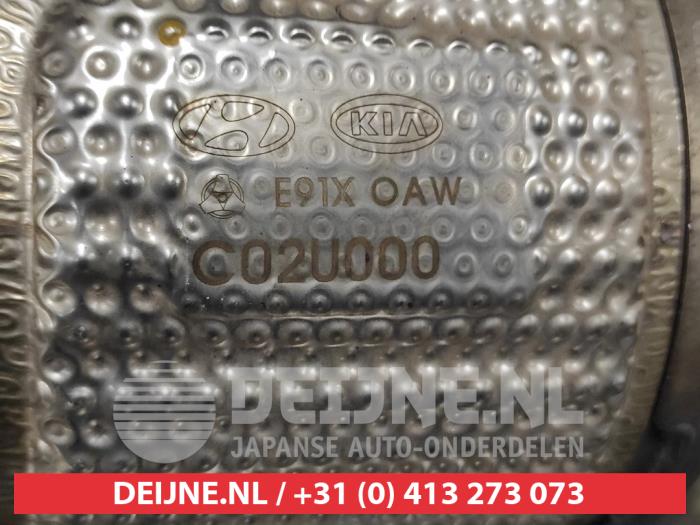 Particulate filter Hyundai Tucson 1.6 CRDi 16V 136 - C02U000 D4FE