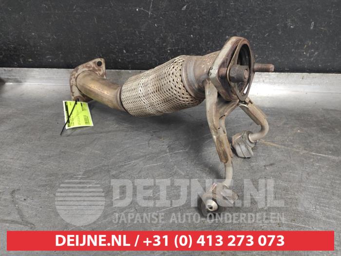 Exhaust front section from a Hyundai Tucson (TL) 1.6 CRDi 16V 136 2019