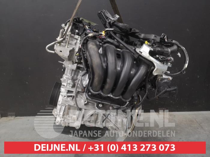 Motor van een Mazda 2 (DJ/DL) 1.5 SkyActiv-G 75 2019