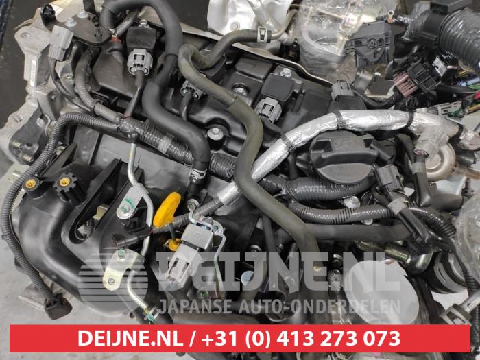 Motor van een Nissan Juke (F15) 1.6 DIG-T 16V 2012