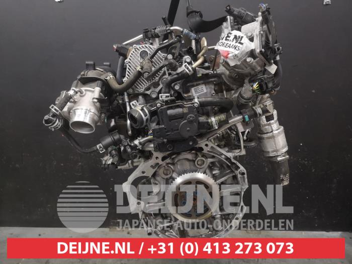 Engine from a Kia Stonic (YB) 1.0i T-GDi 12V Eco-Dynamics+ 2021