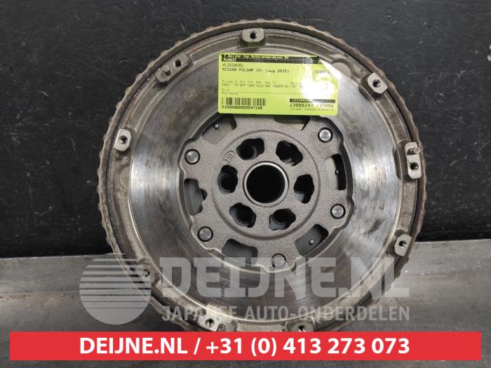 Used Flywheel Nissan Pulsar (C13) 1.2 DIG-T 16V Price € 75,00 Margin scheme offered by V.Deijne Jap.Auto-onderdelen BV