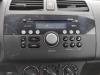 Radio from a Suzuki Swift (ZA/ZC/ZD1/2/3/9), 2005 / 2011 1.3 VVT 16V, Hatchback, Petrol, 1.328cc, 68kW (92pk), FWD, M13AVVT, 2005-02 / 2010-09, EZC11; MZA11; MZC11; NZA11; NZC11 2007
